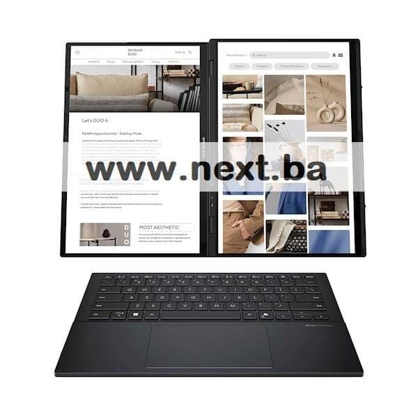 Laptop Asus Zenbook Duo UX8406CA 14 OLED TOUCH 120Hz U9 32GB s2TB — slika 1 od 10