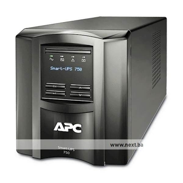 Smart UPS APC 750VA 500W Tower 6x C13 SmartConnect Port AVR LCD — slika 1 od 2