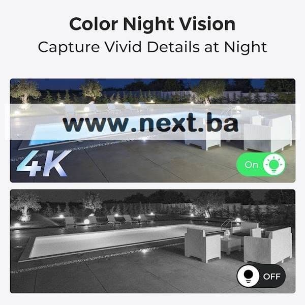 Video nadzor Reolink IP Kamera Argus serija B350 4K, Baterijska — slika 3 od 4
