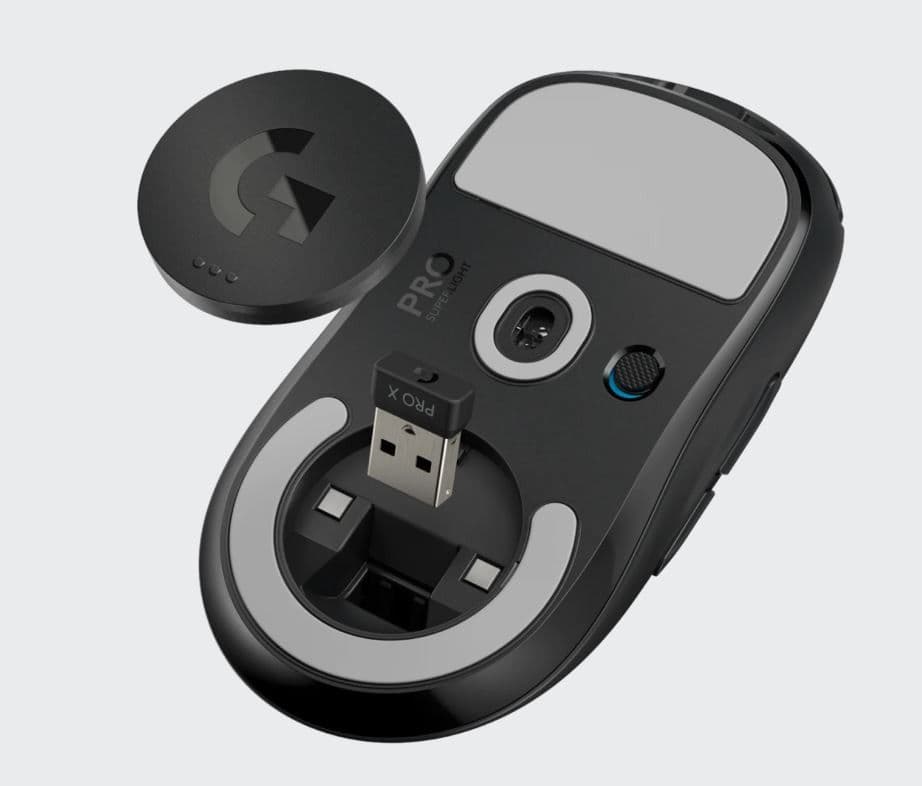 Gaming Miš Logitech G PRO X Superlight black LIGHTSPEED HERO senz — slika 4 od 4