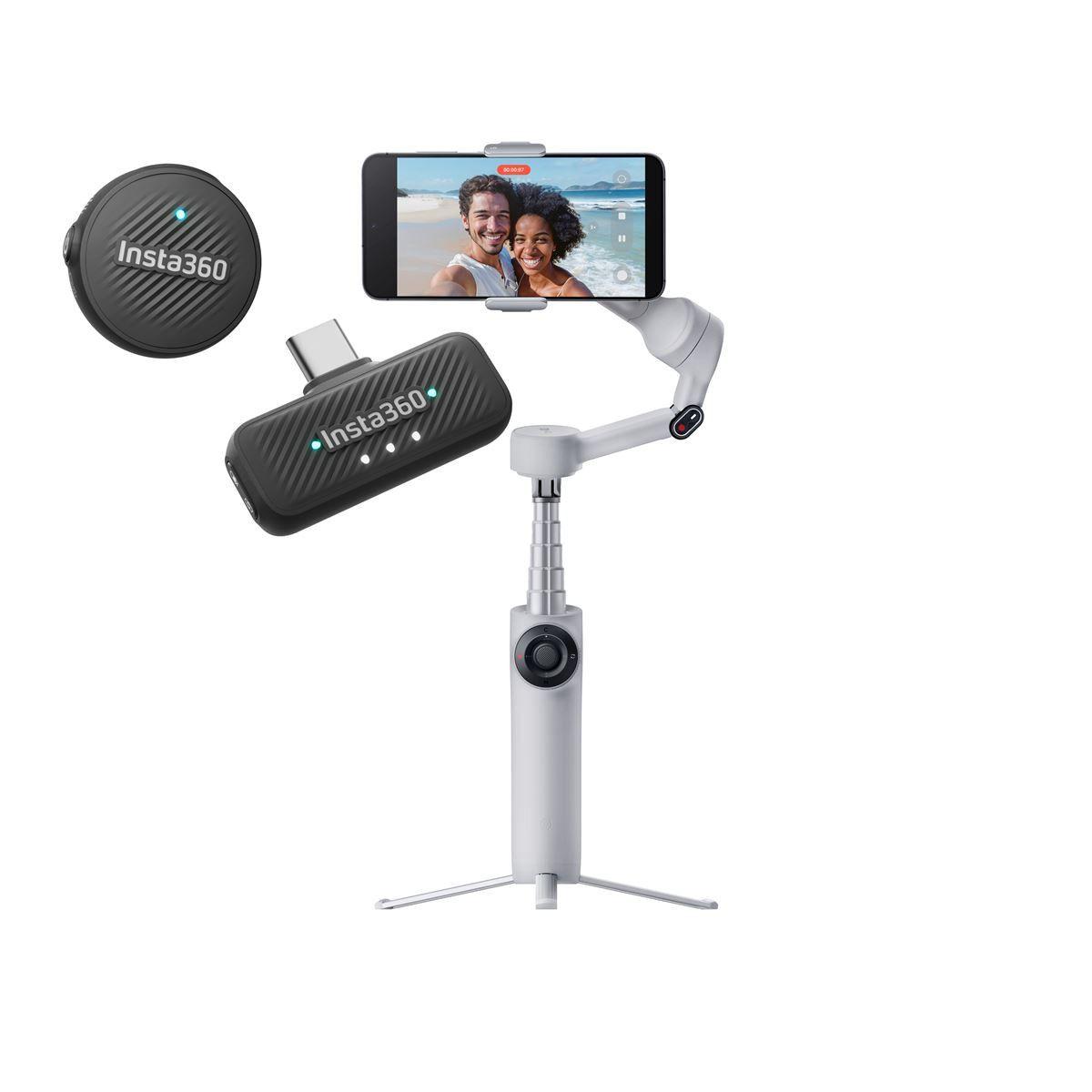 Insta360 Flow 2 Sta (SG) + Mic Air Bundle — slika 2 od 2