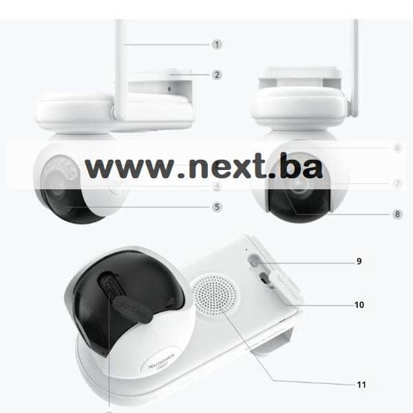 IP Kamera Reolink Altas serija B660 Noćni 4K ColorX, 360, WiFi 6 — slika 1 od 4