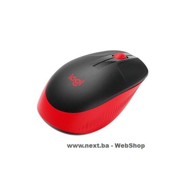 Miš bežični Logitech M190 Crveni — slika 1 od 3