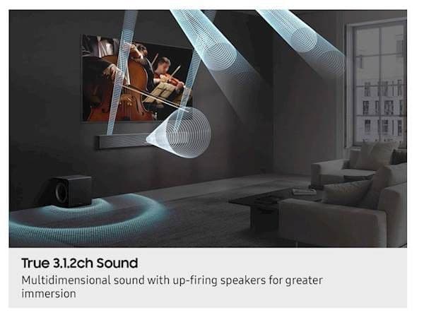 Soundbar SAMSUNG HW-QS700F 3.1.2 ch — slika 5 od 8