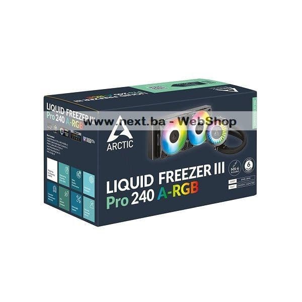 Vodeno hlađenje za procesor Arctic Liquid Freezer III Pro 24 — slika 2 od 3