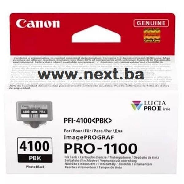 Tinta CANON PFI-4100 PBK — slika 1 od 1