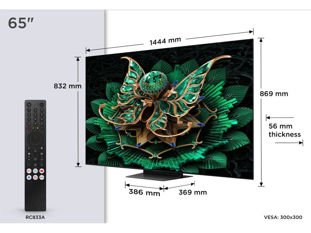 TV TCL Premium QD-MiniLED 65C7K — slika 8 od 9