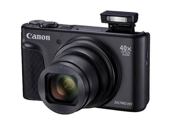Fotoaparat CANON SX740HS Black Optički Zoom 40x 20.3 MP — slika 3 od 4