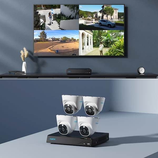 Snimač Reolink NVS8-12MD4 4K 12MP 8-kanal NVR 2TB HDD 4 POE kamer — slika 2 od 3