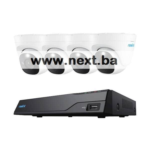 Snimač Reolink NVS8-12MD4 4K 12MP 8-kanal NVR 2TB HDD 4 POE kamer — slika 1 od 3