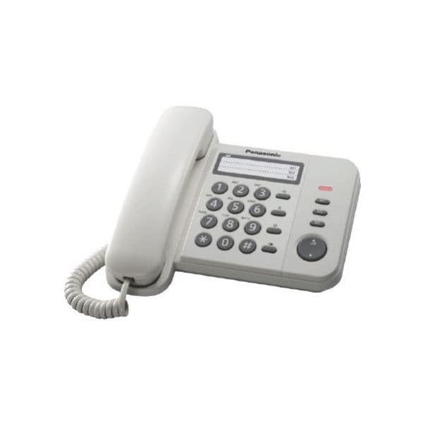Telefon fiksni stoni PANASONIC KX-TS520FXW — slika 1 od 1