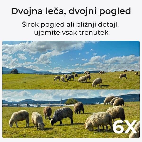 Nadzorna IP Kamera Reolink  Trackmix G770 4K 8MP 4G LTE Baterija — slika 5 od 7