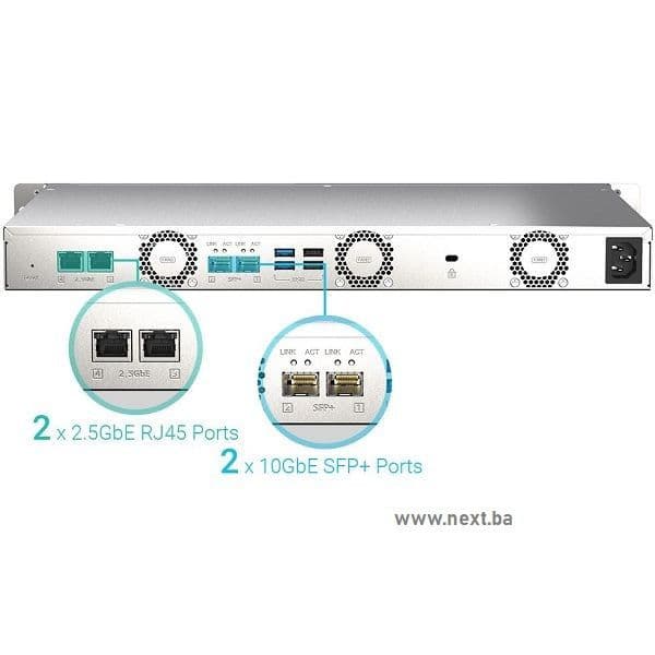 Pohrana podataka - STORAGE QNAP NAS TS-435XeU-4G — slika 3 od 3