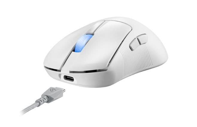 Miš ASUS ROG Keris II Ace WHT — slika 3 od 3