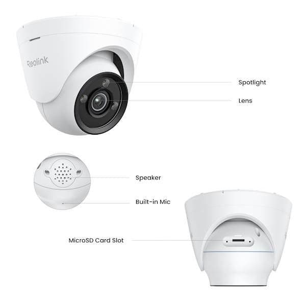 IP Kamera Reolink serija P335X POE, 4K, 8MP, POE, ColorX, HDR — slika 2 od 6