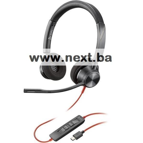 Slušalice HP Poly 3320 USB-C + USB-C/A Adapter 8X219AA — slika 1 od 1