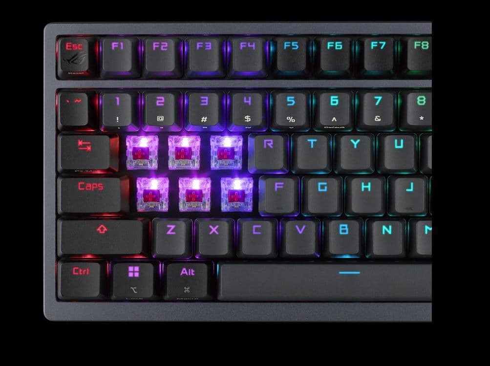 Tastatura ASUS ROG AZOTH EXTREME NX SNOW US — slika 3 od 3