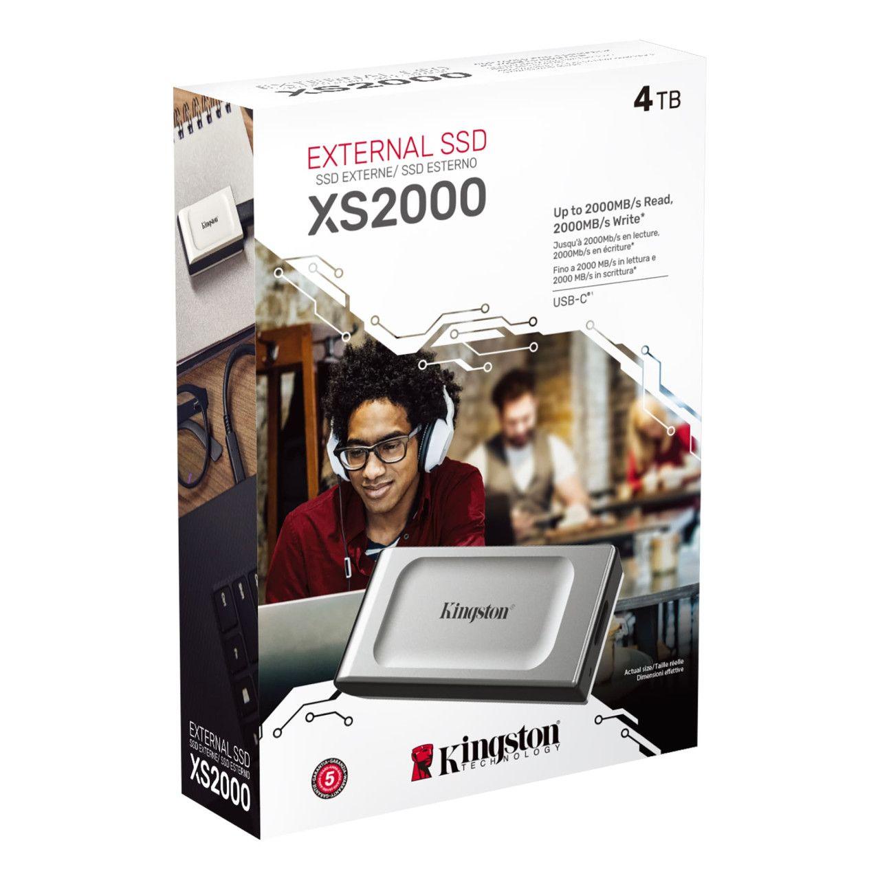 next.ba SSD Externi 4TB XS2000 Kingston USB-C — slika 2 od 2