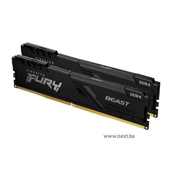RAM memorija Kingston DDR4 16GB (2x8) 3200MHz FURY Beast — slika 1 od 1