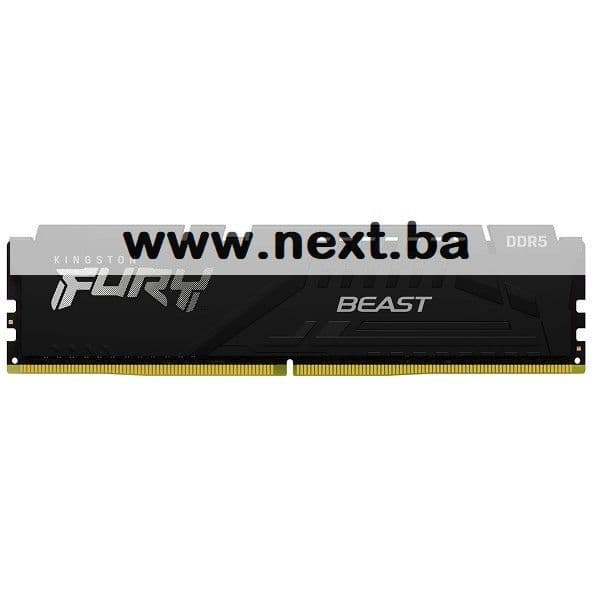 Memorija DDR5 32GB 6000MHz FURY Beast Kingston XMP — slika 2 od 3