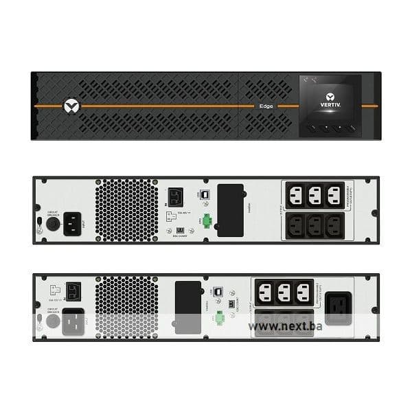 UPS Vertiv 3000VA/2700W - EDGE-3000IRT2UXL RACK/TOWER — slika 2 od 2
