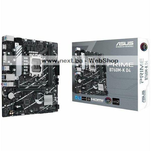 Matična LGA 1700 Asus PRIME B760M-K D4 — slika 1 od 1