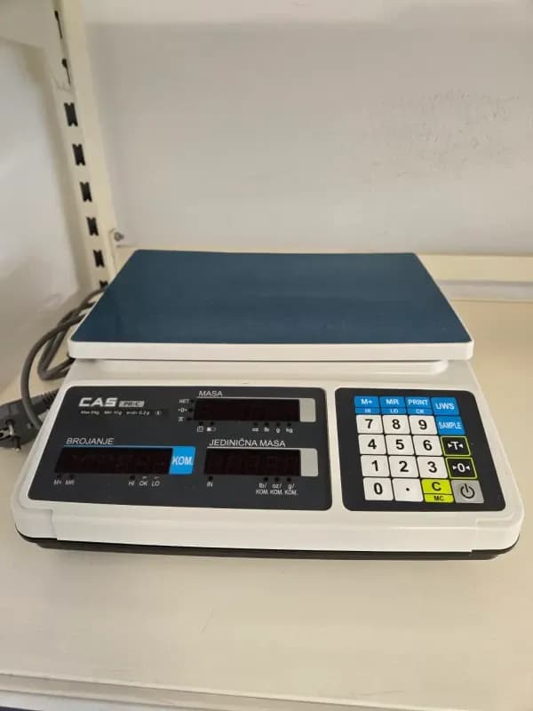 Elektronska Digitalna vaga - brojačica - CAS PR-C — slika 2 od 2