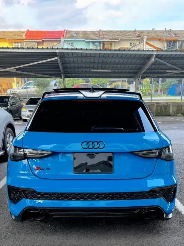 Audi S3 8Y Zadnji Spojler Gepeka — slika 2 od 4