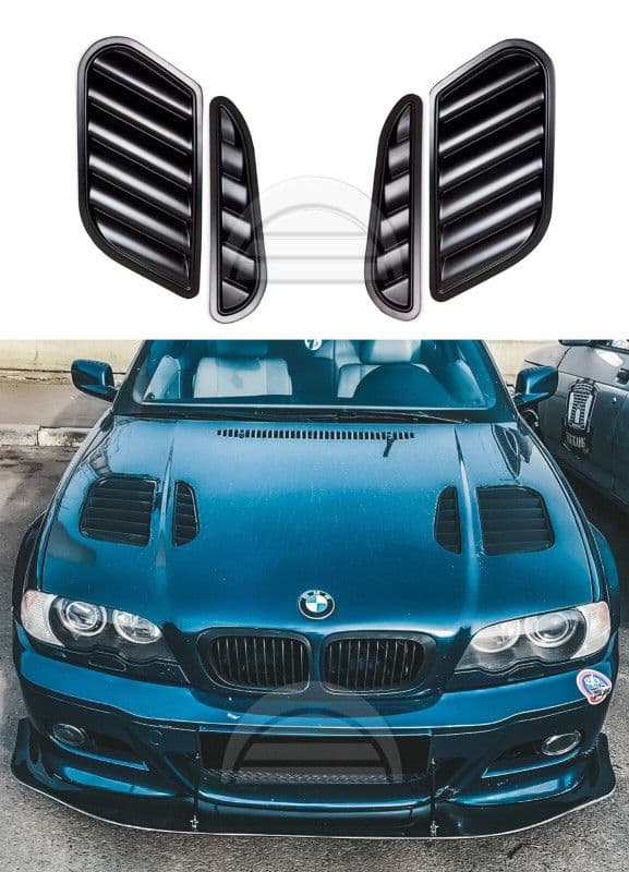 BMW E36 / E46 GTR Vorsteiner Stil Zračni Otvori Haube — slika 3 od 3