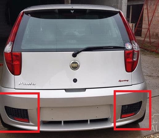 Fiat Punto Sporting MK2 Zadnja Rešetka Branika — slika 3 od 3