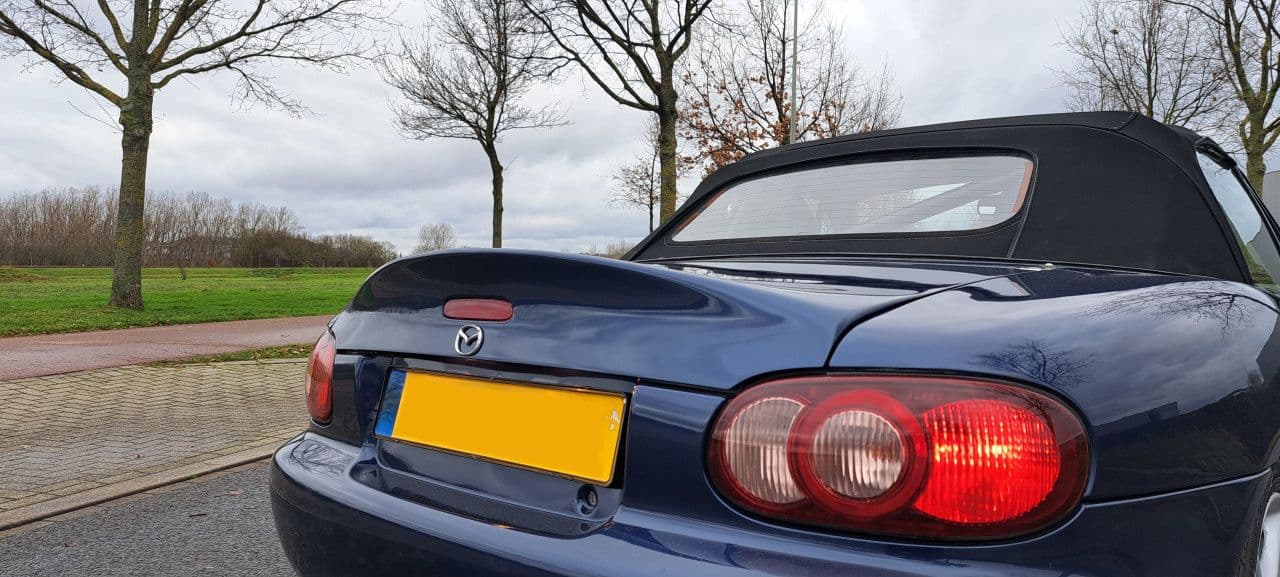 Mazda MX-5 Miata NB NBFL V2 Ducktail Zadnji Spojler — slika 1 od 5