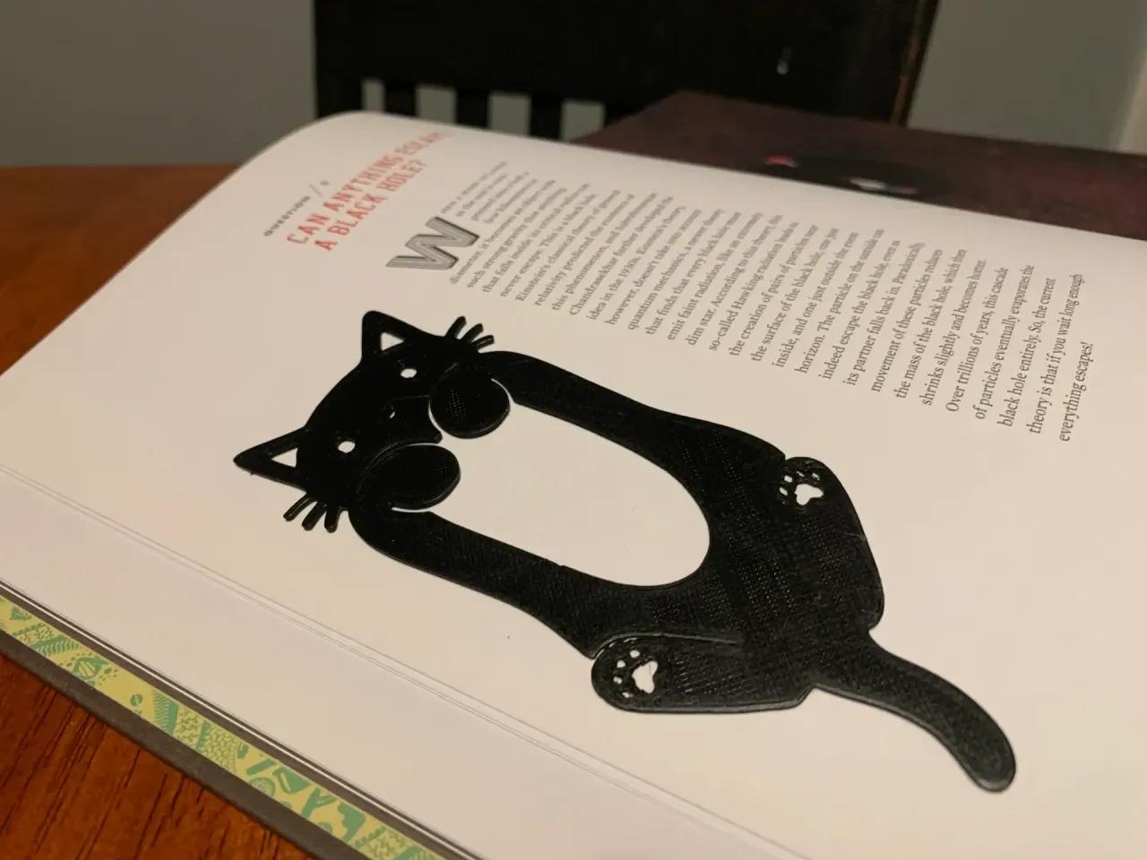 Simpatica Bookmark u Obliku Macke — slika 2 od 2