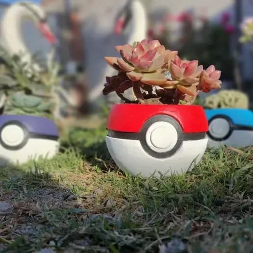 Kalup za Livenje Saksija od Betona ili Gipsa - Pokemon — slika 1 od 4