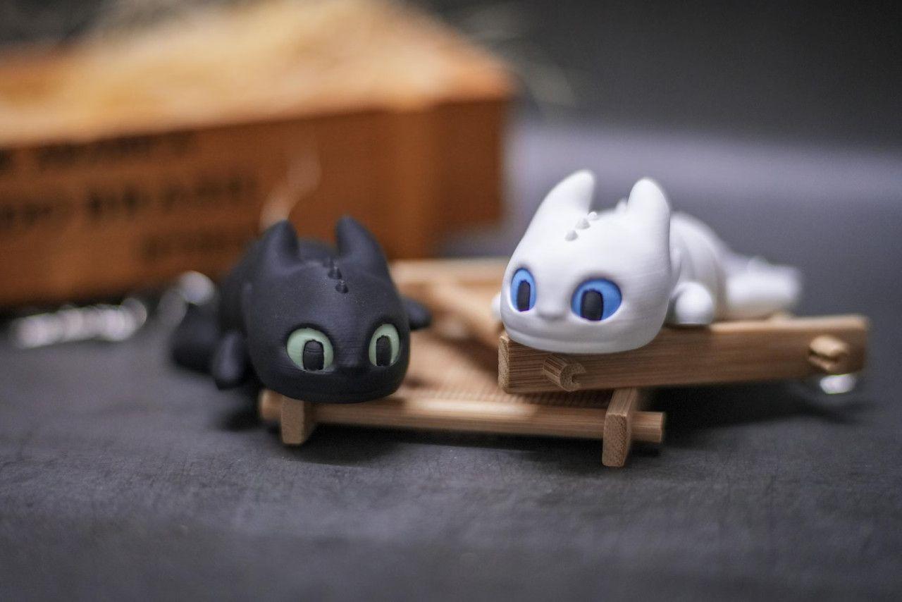 Privjesci za Kljuceve - Toothless i Light Fury — slika 1 od 3