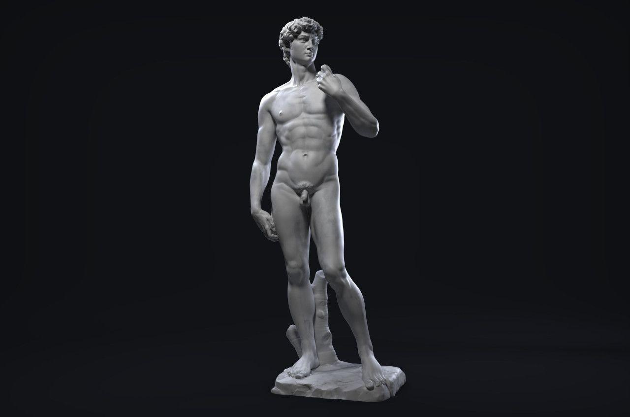 Michelangelo - David Statua / Figura — slika 4 od 4