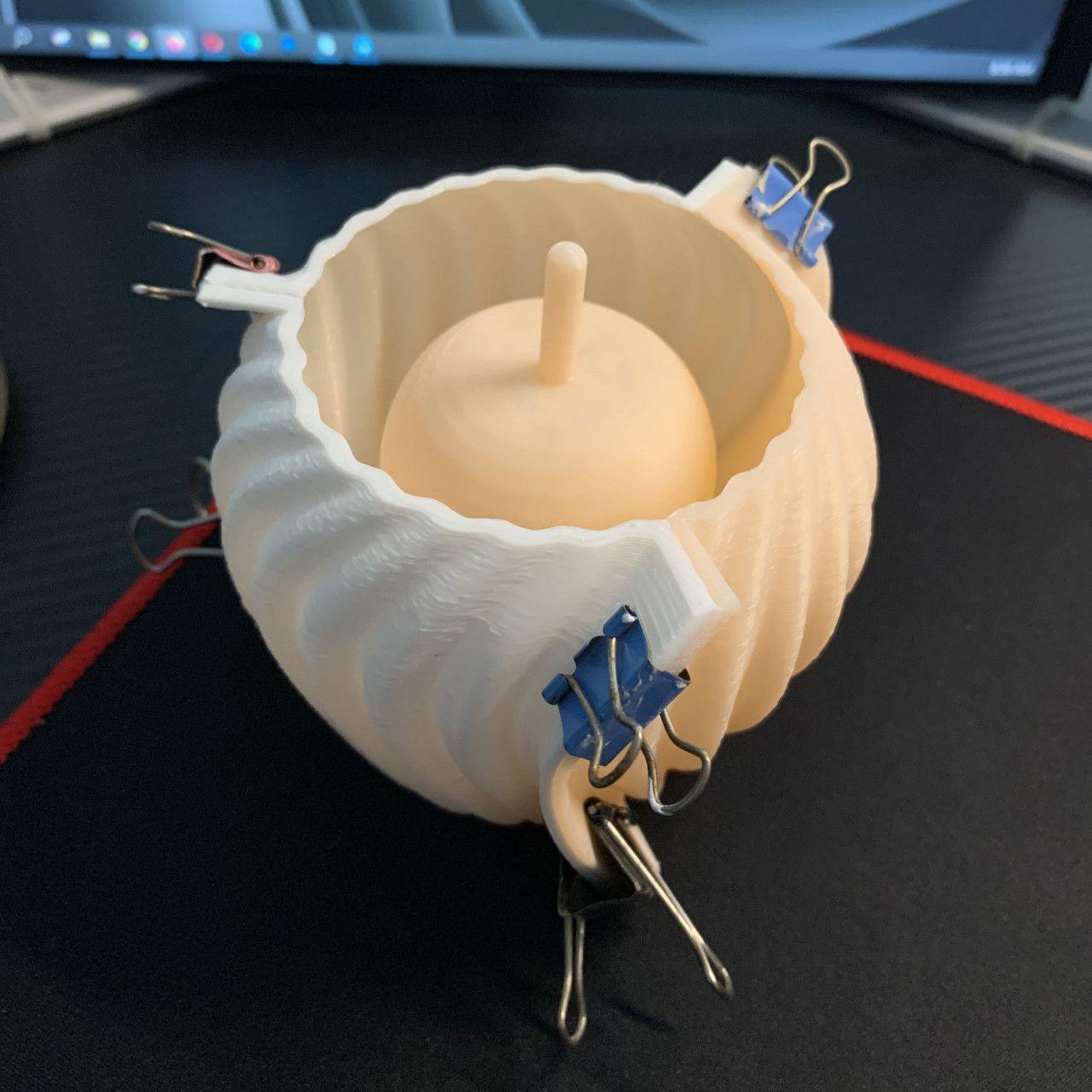 Kalup za Ručnu Izradu Saksije / 3D Print — slika 3 od 3