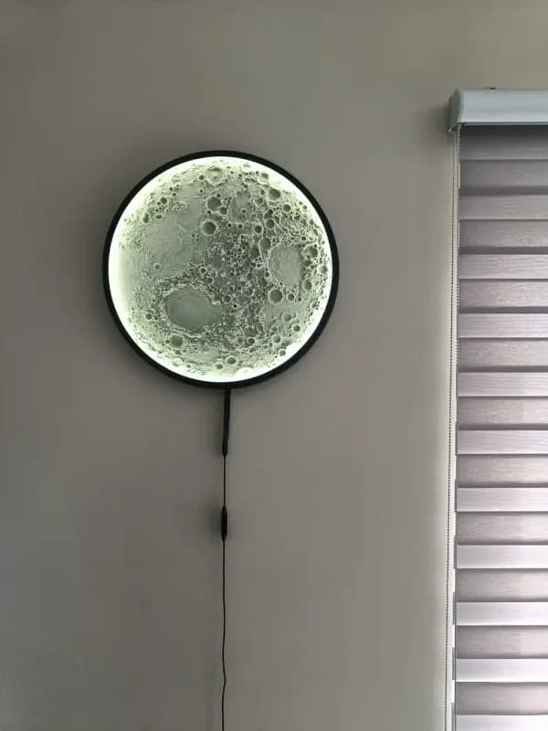 Dekorativna Zidna Lampa LED u Obliku Mjeseca — slika 3 od 5