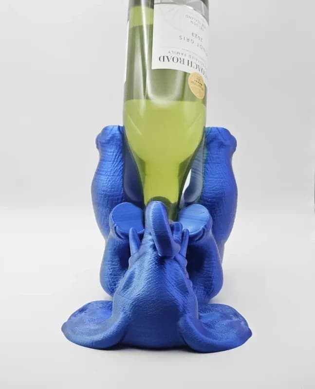 Unikatni Stalak za Vino u Obliku Slona / Držač za Vino — slika 4 od 5