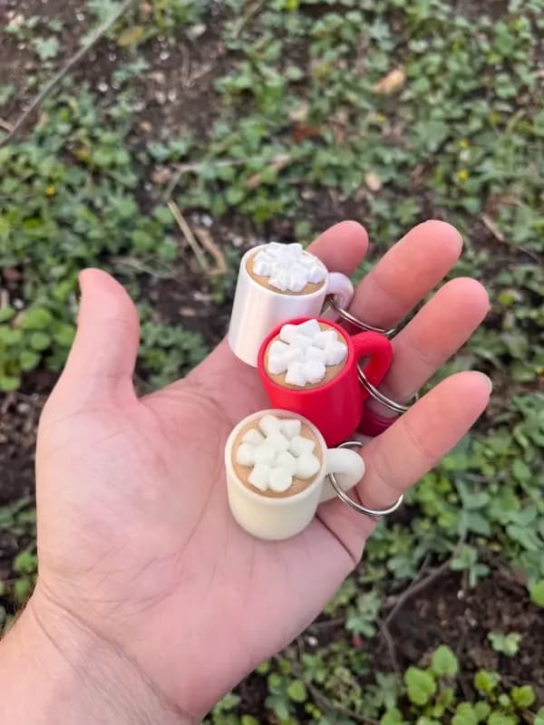 Privjesci za Kljuceve - Hot Cocoa — slika 2 od 3
