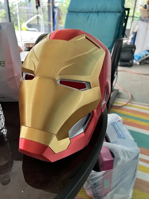 Marvel Iron Man MK46 Maska / Cosplay i Kolekcionarska — slika 3 od 6