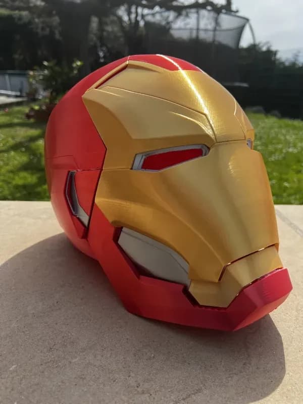 Marvel Iron Man MK46 Maska / Cosplay i Kolekcionarska — slika 2 od 6