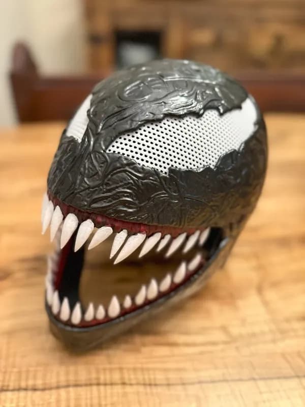 Marvel Maska Venom / Full Head Cosplay Verzija — slika 4 od 6
