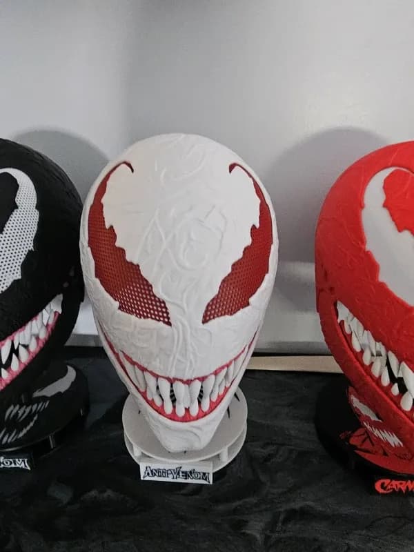 Marvel Maska Venom / Full Head Cosplay Verzija — slika 6 od 6