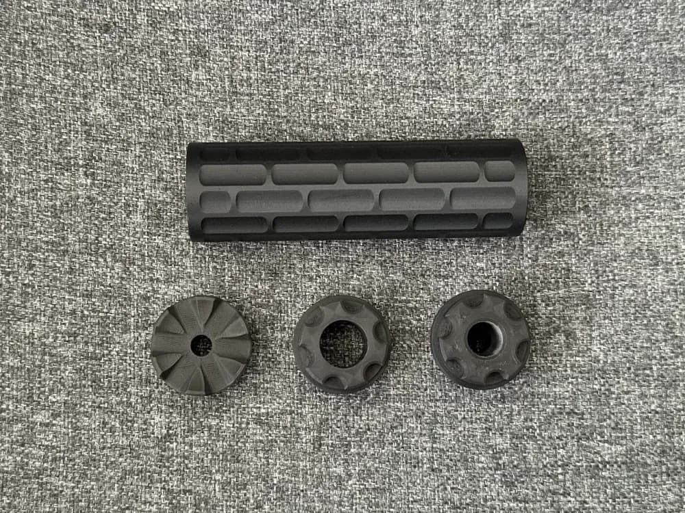Taktički Airsoft Prigušivač za M4/AR-15 - 14mm Navoj CCW — slika 3 od 4