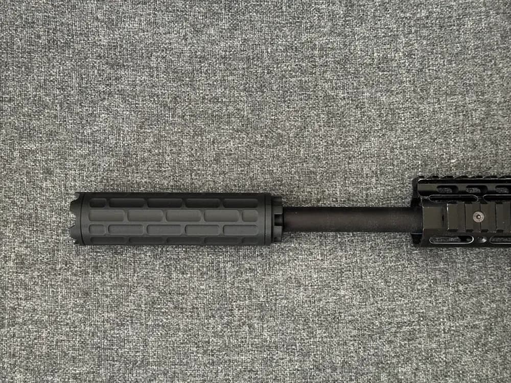 Taktički Airsoft Prigušivač za M4/AR-15 - 14mm Navoj CCW — slika 2 od 4