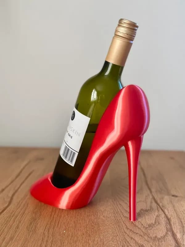 Unikatni Stalak za Vino u Obliku Visoke Štikle / Držač za Vino — slika 4 od 4