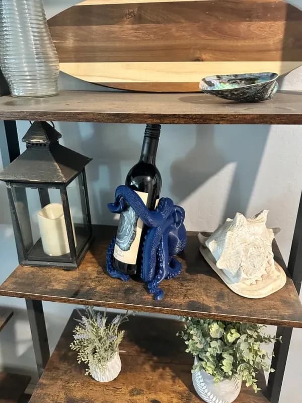 Unikatni Stalak za Vino u Obliku Hobotnice / Držač za Vino — slika 7 od 7