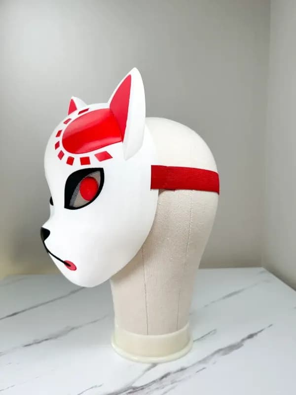 Anime Demon Slayer Tanjiro Maska / Cosplay ili Dekoracija — slika 6 od 6