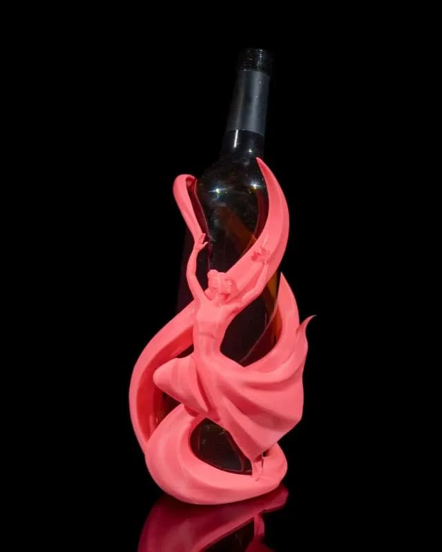 Unikatni Stalak za Vino u Obliku Plesačice / Držač za Vino — slika 4 od 6