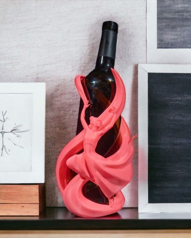 Unikatni Stalak za Vino u Obliku Plesačice / Držač za Vino — slika 1 od 6